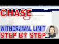 How To Check Chase Bank ATM Wit rawal Limit