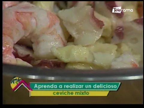 Aprenda a realizar un delicioso ceviche mixto