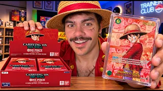 SAÍ DO POKÉMON PRA ABRIR CARTAS DE ONE PIECE (VALEU A PENA?)