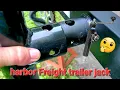 Harbor Freight 2000 Lb Pipe-Weld Swing-Away Trailer Jack 58045