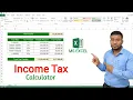 Income Tax Calculator in Microsoft Excel Income Tax Calculation on Salary in MS Excel