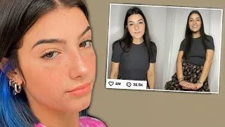 Charli Damelios CLONE is taking over tiktok Deepfake Charli D Amelio - Limplus
