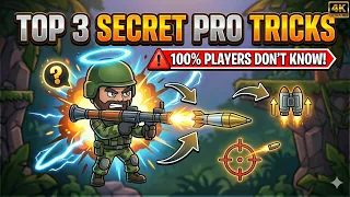 Top 3 MiniMilitia Secret Trick😲 Malayalam // 100% plyers don’t know 💯