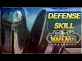 How Defense Def Cap Crit Immunity work in Classic WoW Tanking Guide