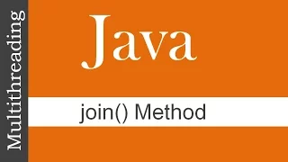 JOIN METHOD JAVA MULTITHREADING TUTORIALS