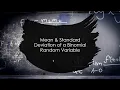 Mean and Standard Deviation of a Binomial Probability Distribution