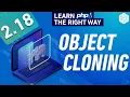 PHP - Object Cloning Clone Magic Method