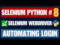 Selenium Python Automating Login