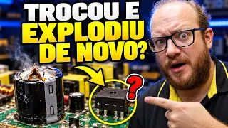 NÃO TROQUE Capacitor da Placa Eletronica - ANTES DE VER Este Video! Eletronica Facil