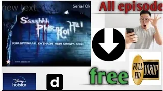 ssshhh phir koi hai all episodes kaha s dekhe free me ssshhhhkoihai ssshhhhphirkoihai