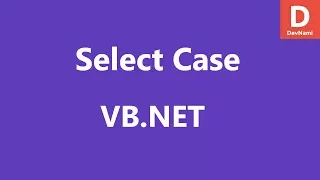 VB Net Select Case Statement