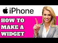 How to Make Custom Widgets on iPhone - iOS Widget Tutorial