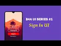 B4A Basic4Android UI Series Login Page