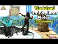 All 4X Explorer Notes Locations On The Island In ARK Ultimate Mobile Edition