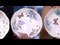 Lenox 7-pc Butterfly Meadow Porcelain Pasta Set on QVC