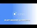 Ionic 2 or 3 - In App Browser Plugin Alternative