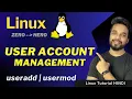 Linux User Account Management USERADD USERMOD Examples MPrashant