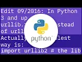 Given a URL to a text file what is the simplest way to read the contents of the text file