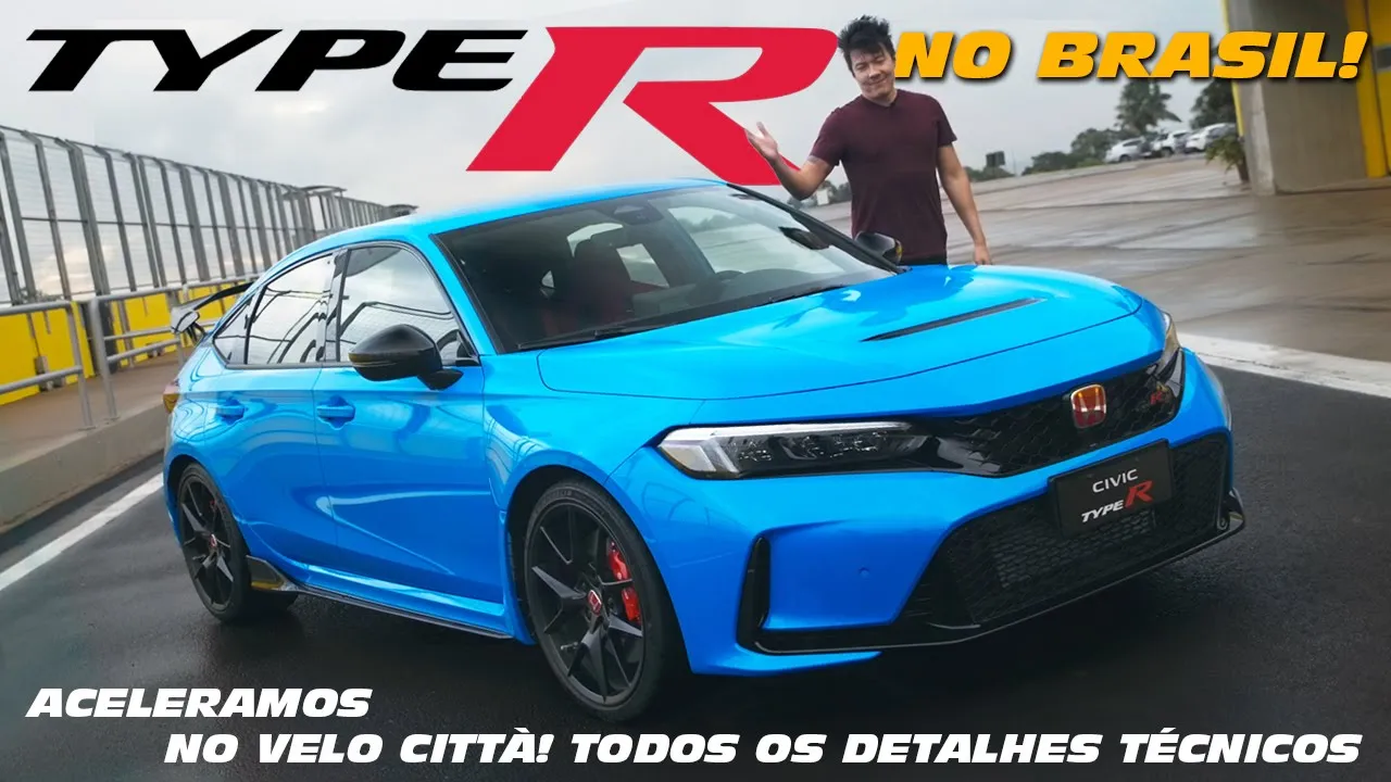 Honda Civic Type-R 2023: ACELERAMOS! Quanto custa? Detalhes técnicos... Saiba TUDO nesta avaliação