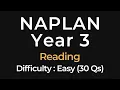 NAPLAN Training - Reading