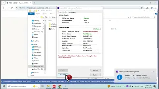 Received empty response form server resolved device working fine