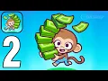 Monkey Mart - Gameplay Walkthrough Part 2 Tutorial Manage Mart Android iOS