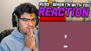 im about to call her russ when im with you reaction 