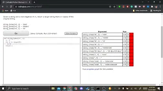 Coding Bat Problem 13 String Times