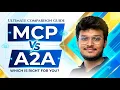 MCP vs A2A Explained How AI Agents Talk to Tools Each Other