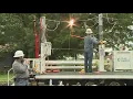 Duke Energy provides demonstration on restoring power outages to local college students
