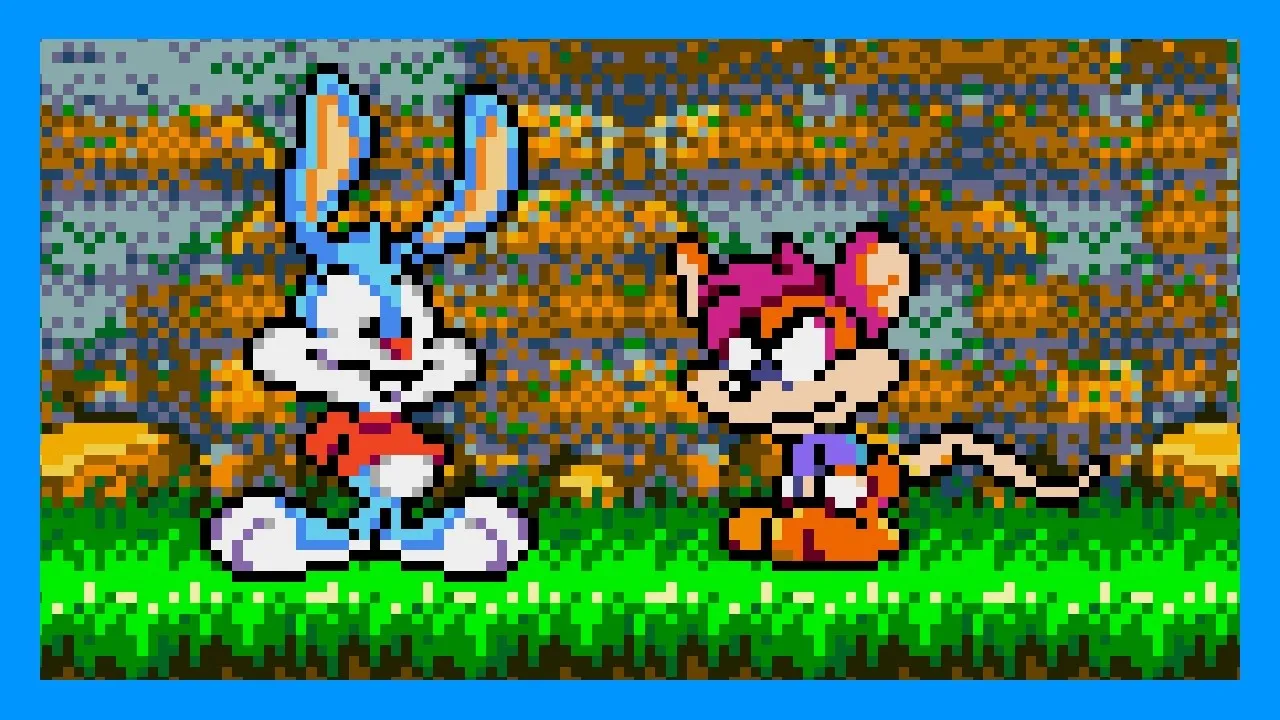 Tiny Toon Adventures: Buster's Hidden Treasure (Sega Genesis) full game completion session 🐰🥕🎮