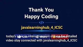 Interconversion of Loops in Java