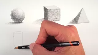 How to Shade Basic Forms Pencil Tutorial