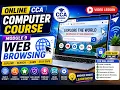 CCA Online Computer Course Module 9 Web Browsing