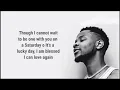 Kizz daniel - Wedding day (lyrics video)