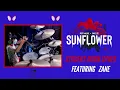 Post Malone Swae Lee Sunflower Student Drum Cover Featuring Zane