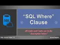 15 SQL Where Clause in MySQL