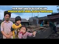 Lagu BEDAH RUMAH PAK AMAT HARI PERTAMA DI GUYUR HUJAN,PEMASANGAN PONDASI BATA HEBEL SUDAH SELESAI