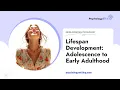 Lifespan Development Adolescence to Early Adulthood - Essay Example