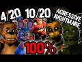 Can YOU 100 THREE FNAF GAMES AT THE SAME TIME