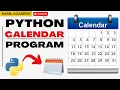 How to Create a Python Calendar Program Step-by-Step Tutorial KamilAcademy-amn