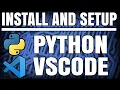 Python Tutorial for Beginners Install Python and Setup VSCODE for Windows 10 in 2022