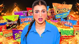 خلطت كل نكهات البطاطس الحار اكبر بطاطس حار بالعالم 