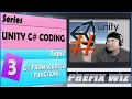 Unity C Coding Beginner Unity C Programming made simple Functions 2017 2