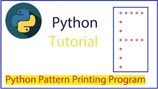 Printing Stars in F Shape in python Alphabet Pattern in python