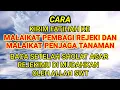 Cara kirim Fatihah ke malaikat pembagi rejeki dan malaikat penjaga tumbuhan