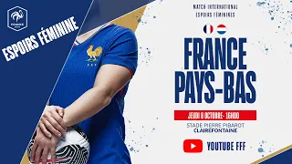 Espoirs Féminines : France - Pays-Bas (2-0) en replay !