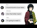 If Giyu Found Shinobu s Love Letter
