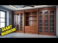 Download Lagu The Perfect Idea Furniture, Skilled Craftsmen Design Bedroom Beautiful Giant Wardrobe Use Rare Wood