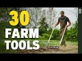 Lagu 30 MUST-HAVE Tools For Small Regenerative Farms \u0026 Market Gardens